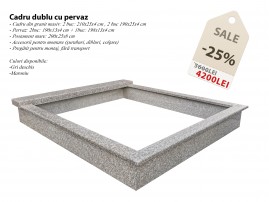 cadru dublu cu pervaz